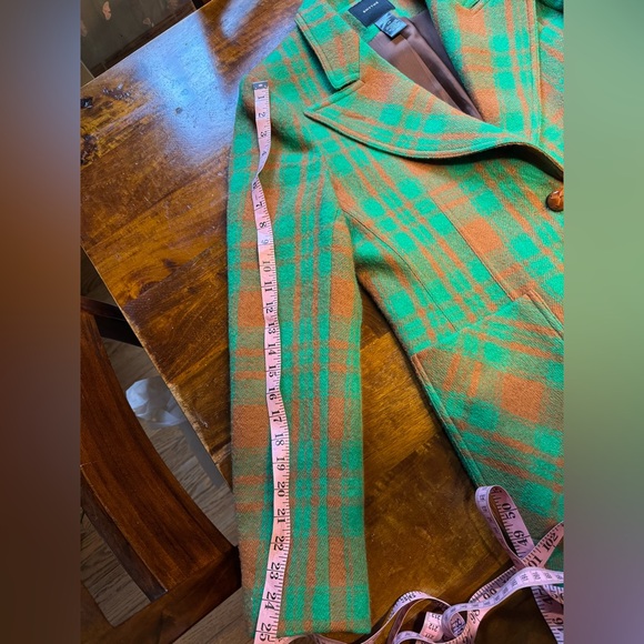 Smythe Patch Pocket Birkin Plaid Women's Blazer- size 14 - Picture 11 of 12